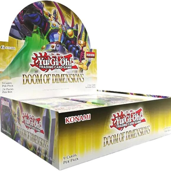 DOOM OF DIMENSIONS　6BOX Yu-Gi-Oh! CCG: Core Booster Box: Doom of Dimensions Booster Box